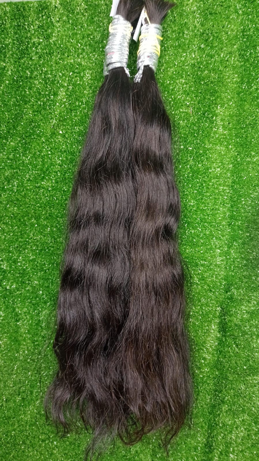 Indiano liga prata ondulado